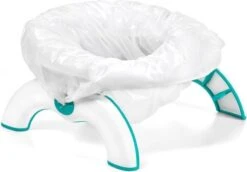 Oxo Tot 2-in-1 Plaspotje - Reispotje - WC Verkleiner - Teal -Winkel Voor Babyverzorgingsproducten 1200x837 4