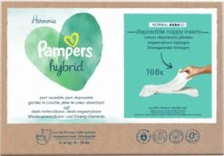 Pampers® Pampers Harmonie Hybrid - Wasbare Luier - 108 Absorberende Wegwerpbare Toplagen -Winkel Voor Babyverzorgingsproducten 1200x838 9