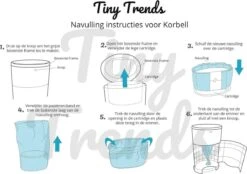 Luieremmer Navulling Geschikt Voor Korbell - 15/16 Liter - 6 Stuks Korbell Navulling -Winkel Voor Babyverzorgingsproducten 1200x844