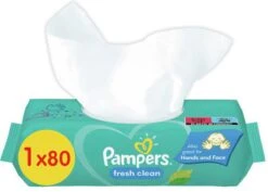 Pampers® Pampers - Fresh Clean - Billendoekjes - 80 Doekjes - 1 X 80 -Winkel Voor Babyverzorgingsproducten 1200x861