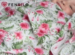 Hydrofiele Doeken - Hydrofiele Luiers - 70 X 80 Cm - 10 Pack - Roze- Bloemen - Meisje - Standard 100 By Oeko-tex® - Fensilo -Winkel Voor Babyverzorgingsproducten 1200x888 3