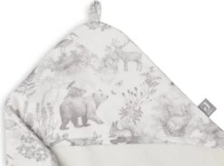 Jollein Badcape 75x75cm Pimpelmees - Forest Animals -Winkel Voor Babyverzorgingsproducten 1200x888 4