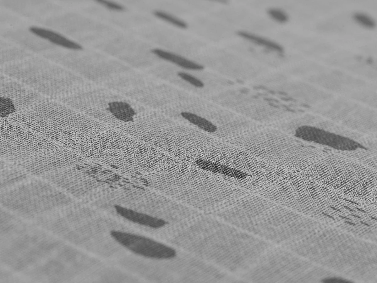 Jollein Hydrofiel Multidoek Spot 115x115cm - Storm Grey - 2 Stuks 4 Jollein Hydrofiel Multidoek Spot 115x115cm - Storm Grey - 2 Stuks - Afbeelding 2