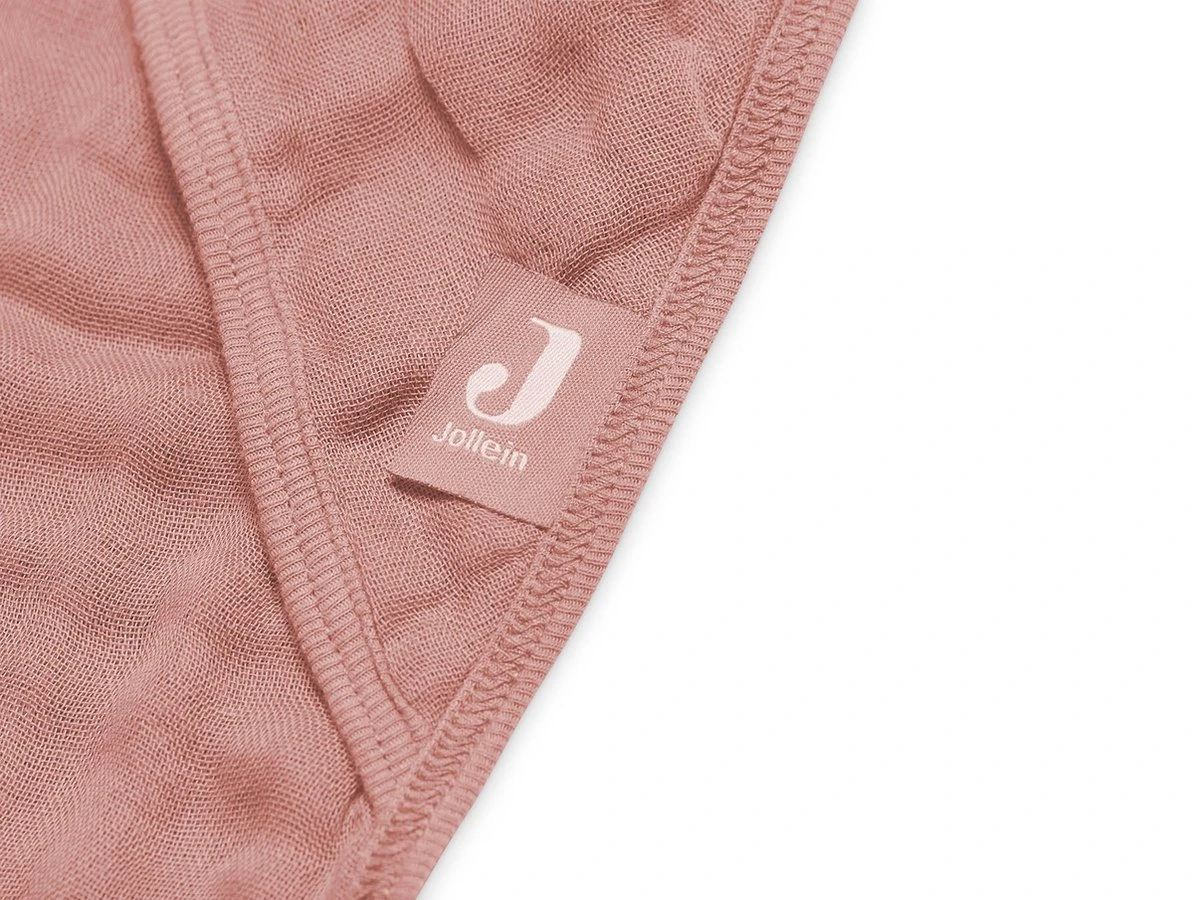 Jollein Badcape Wrinkled 75x75cm - Nougat 11 Jollein Badcape Wrinkled 75x75cm - Nougat - Afbeelding 10