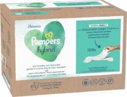 Pampers® Pampers Harmonie Hybrid - Wasbare Luier - 108 Absorberende Wegwerpbare Toplagen -Winkel Voor Babyverzorgingsproducten 1200x922