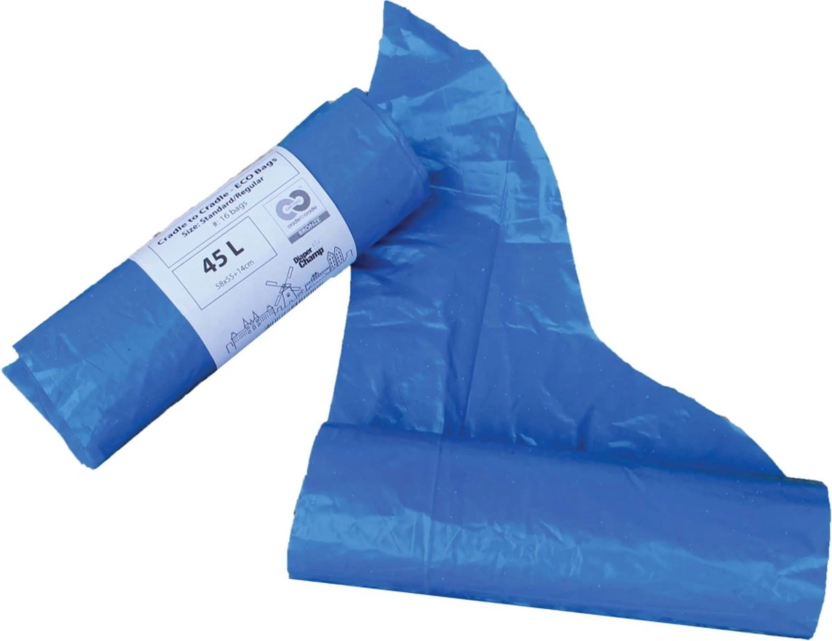 DiaperChamp ECO 45L Standaard Zak Voor Luieremmer Regular 2118 3 DiaperChamp ECO 45L Standaard Zak Voor Luieremmer Regular 2118