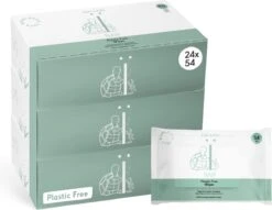 Naïf Plasticvrije Billendoekjes - Voordeelverpakking - 24 X 54 Doekjes - Met Natuurlijke Ingrediënten -Winkel Voor Babyverzorgingsproducten 1200x926