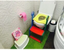 Motek® - WC Verkleiner - Wc Verkleiner Met Trapje - Toiletverkleiner - Toilettrainer - Wc Verkleiner Opvouwbaar - 2 Tot 7 Jaar - Trainer Met Opstapje -Winkel Voor Babyverzorgingsproducten 1200x927