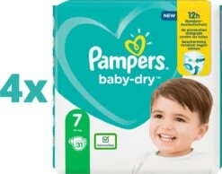 Pampers® Pampers Baby-Dry Luiers - Maat 7 (+15 Kg) - 124 Stuks - Maandbox 19 Pampers® Pampers Baby-Dry Luiers - Maat 7 (+15 Kg) - 124 Stuks - Maandbox -Winkel Voor Babyverzorgingsproducten 1200x942 2