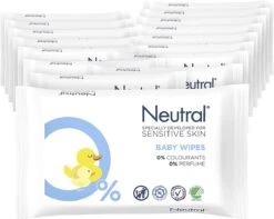 Neutral Baby Billendoekjes Parfumvrij En Zonder Zeep, Voor De Gevoelige Huid - 16 X 63 Doekjes - 1008 Stuks -Winkel Voor Babyverzorgingsproducten 1200x956