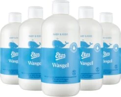 Etos Baby Wasgel - Vegan - 5 X 300 ML - Voordeelverpakking