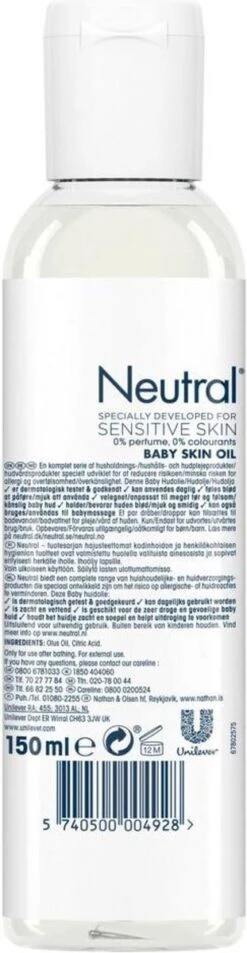 6x Neutral Baby Huidolie 150 Ml 11 6x Neutral Baby Huidolie 150 Ml -Winkel Voor Babyverzorgingsproducten 311x1200