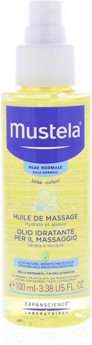 Mustela - Normal Skin Massage Oil Spray - 3 Mustela - Normal Skin Massage Oil Spray -