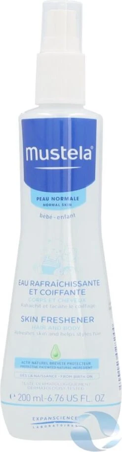 Mustela Verfrissend Water Haar En Lichaam - 200ml -Winkel Voor Babyverzorgingsproducten 324x1200