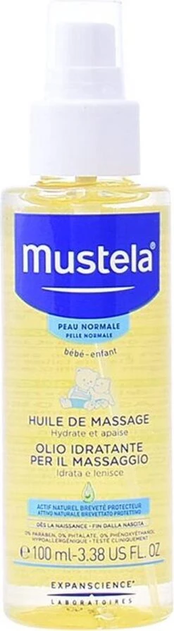 Mustela - Normal Skin Massage Oil Spray - 25 Mustela - Normal Skin Massage Oil Spray - -Winkel Voor Babyverzorgingsproducten 331x1200 2