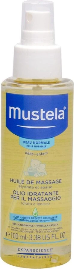 Mustela - Normal Skin Massage Oil Spray - 21 Mustela - Normal Skin Massage Oil Spray - -Winkel Voor Babyverzorgingsproducten 332x1200
