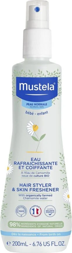 Mustela Verfrissend Water Haar En Lichaam - 200ml -Winkel Voor Babyverzorgingsproducten 341x1200 1