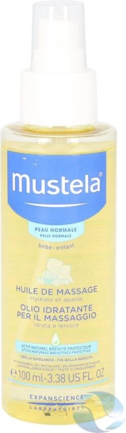 Mustela - Normal Skin Massage Oil Spray - 28 Mustela - Normal Skin Massage Oil Spray - -Winkel Voor Babyverzorgingsproducten 349x1200