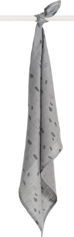 Jollein Hydrofiel Multidoek Spot 70x70cm - Storm Grey - 3 Stuks -Winkel Voor Babyverzorgingsproducten 377x1200