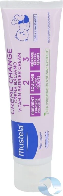 Mustela Bébé Crème Change 1>2>3> - 100 Ml -Winkel Voor Babyverzorgingsproducten 385x1200 1