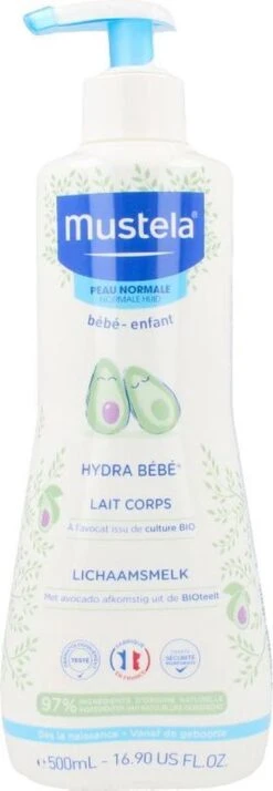 Mustela Hydra Bébé Lichaamsmelk Met BIO Avocado -500ml -normale Huid- Baby -Winkel Voor Babyverzorgingsproducten 415x1200 2