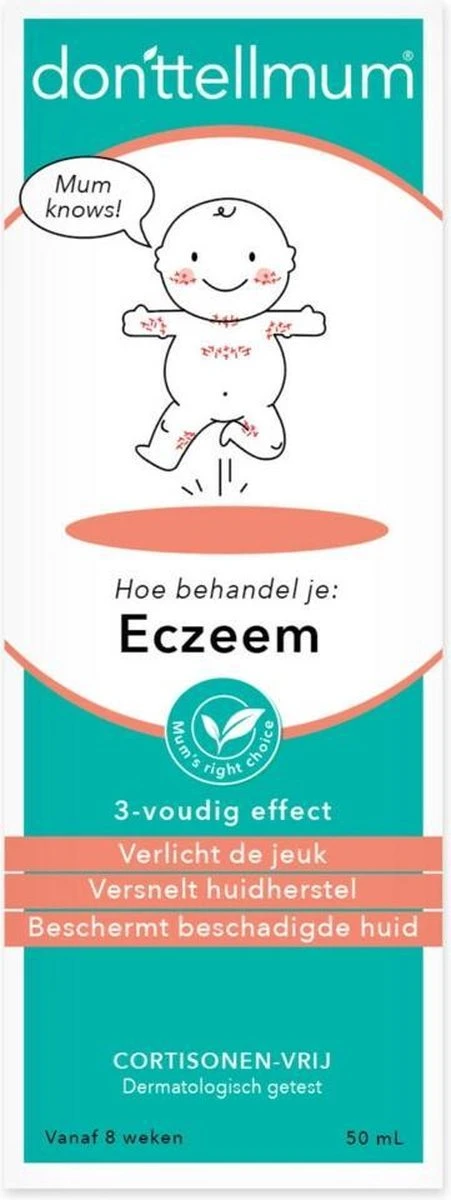 Donttellmum - Eczeem Repair Creme - 50 Ml 3 Donttellmum - Eczeem Repair Creme - 50 Ml