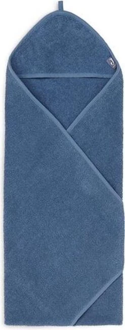 Jollein Badcape Badstof 75x75cm - Jeans Blue -Winkel Voor Babyverzorgingsproducten 457x1200