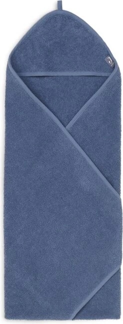 Jollein Badcape Badstof 75x75cm - Jeans Blue -Winkel Voor Babyverzorgingsproducten 459x1200