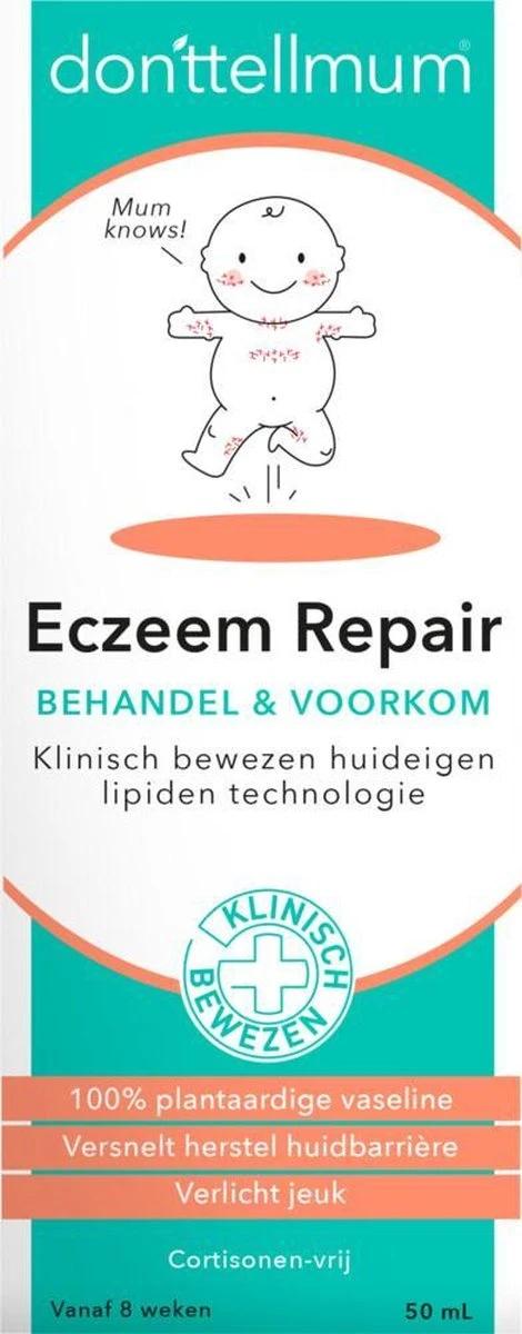 Donttellmum - Eczeem Repair Creme - 50 Ml 11 Donttellmum - Eczeem Repair Creme - 50 Ml - Afbeelding 9