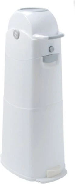 Luieremmer Large Zilver - Groot - Zonder Navulling - Geschikt Voor Pampers En Huggies - Stoma -Winkel Voor Babyverzorgingsproducten 495x1200