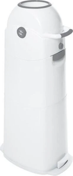 Luieremmer Large Zilver - Groot - Zonder Navulling - Geschikt Voor Pampers En Huggies - Stoma -Winkel Voor Babyverzorgingsproducten 501x1200