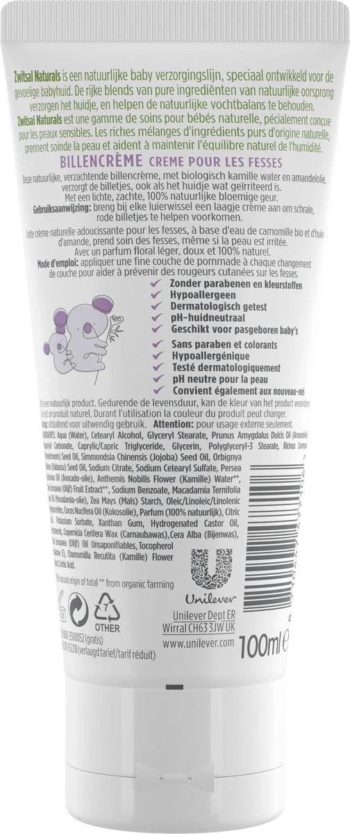 Zwitsal Naturals Billenzalf 100ml 8 Zwitsal Naturals Billenzalf 100ml - Afbeelding 6