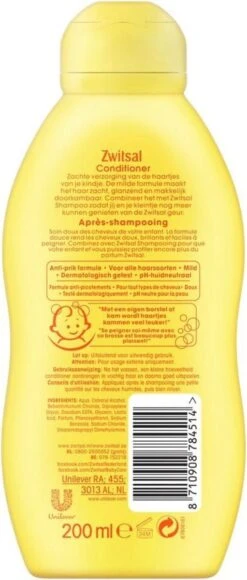 Zwitsal Conditoner - 6 X 200 Ml - Voordeelverpakking -Winkel Voor Babyverzorgingsproducten 511x1200 1