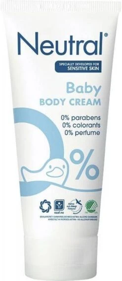 Neutral Crème Parfumvrij - 100 Ml - Baby -Winkel Voor Babyverzorgingsproducten 520x1200