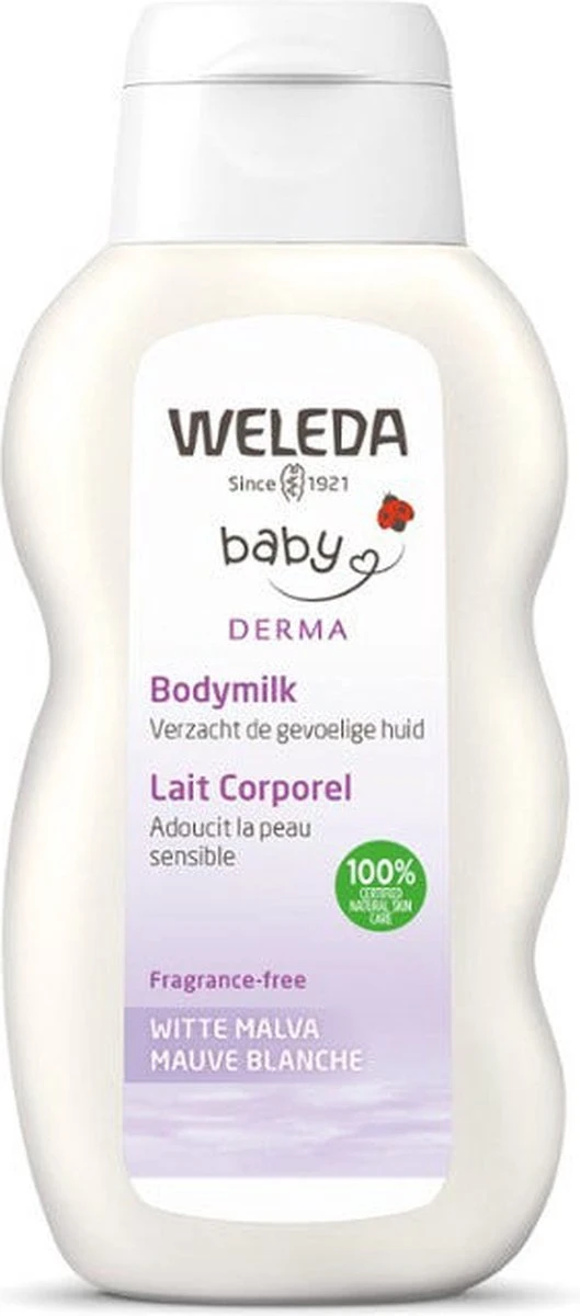 Weleda Baby Sensitive Witte Malva Bodymilk 3 Weleda Baby Sensitive Witte Malva Bodymilk