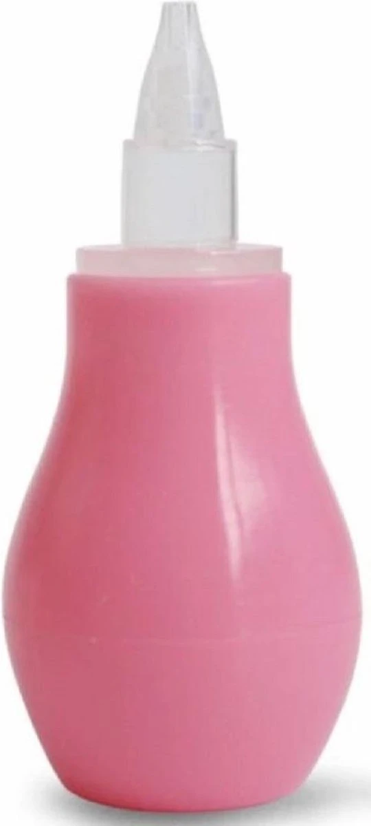 Neusreiniger Voor Baby En Kind - Neuspompje - Nose Cleaner - Nasal Aspirator - Neuszuiger - Roze 3 Neusreiniger Voor Baby En Kind - Neuspompje - Nose Cleaner - Nasal Aspirator - Neuszuiger - Roze