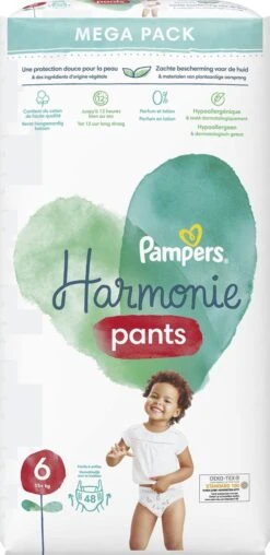 Pampers® Pampers Harmonie Pants Maat 6 (15kg+) - Mega Pack 2 X 48 Luierbroekjes -Winkel Voor Babyverzorgingsproducten 584x1200