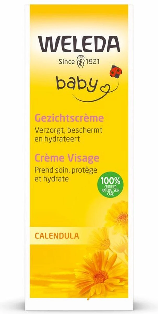 Weleda Baby Calendula Gezichtscrème 7 Weleda Baby Calendula Gezichtscrème - Afbeelding 5