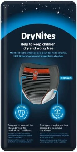 DryNites® 8-15 Jongen 10 Stuks -Winkel Voor Babyverzorgingsproducten 610x1200