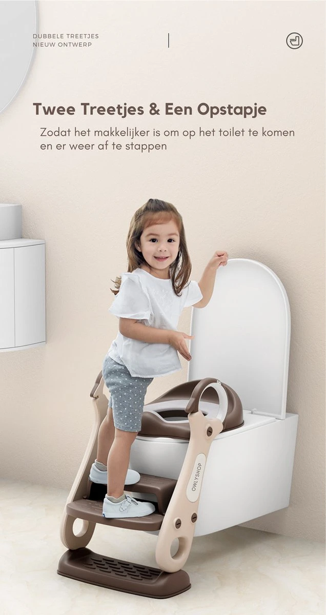 OwlyShop Pinguïn WC Verkleiner Met Trapje - Opvouwbare Toiletverkleiner - Toilet Trainer Met Trapje Voor Jongens & Meisjes - Urinoirs Voor Kind & Peuter Van 2 Tot 7 Jaar 5 OwlyShop Pinguïn WC Verkleiner Met Trapje - Opvouwbare Toiletverkleiner - Toilet Trainer Met Trapje Voor Jongens & Meisjes - Urinoirs Voor Kind & Peuter Van 2 Tot 7 Jaar - Afbeelding 3