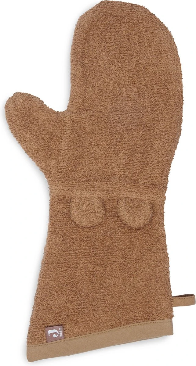 Jollein Baby Washand Badstof Ears - Caramel 3 Jollein Baby Washand Badstof Ears - Caramel