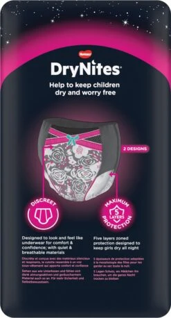 DryNites® 8-15 Meisje 10 Stuks -Winkel Voor Babyverzorgingsproducten 647x1200