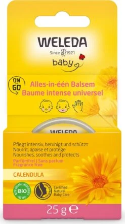 Weleda Calendula Alles-In-Één Balsem - 25g -Winkel Voor Babyverzorgingsproducten 672x1200 2