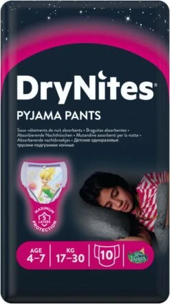 DryNites® 3-5 Meisje 10 Stuks
