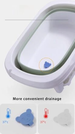 Rudolphy Opvouwbaar Babybad 3-in 1 Van 0-12 Jaar - Roze -Winkel Voor Babyverzorgingsproducten 673x1200 4