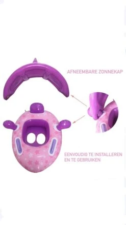 Eenhoorn - Kinderzwembad – Peuter Zwembad – Baby Zwembadje – Baby Zwembad Met Zonnescherm – Opblaasbaar – Vanaf 1 Jaar -Winkel Voor Babyverzorgingsproducten 675x1200 11