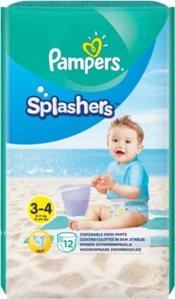 Pampers® Pampers Splashers 12 Wegwerpbare Zwemluiers - Maat 3-4 -Winkel Voor Babyverzorgingsproducten 704x1200