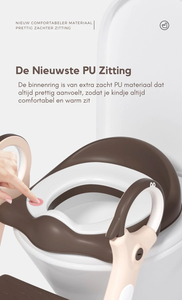 OwlyShop Pinguïn WC Verkleiner Met Trapje - Opvouwbare Toiletverkleiner - Toilet Trainer Met Trapje Voor Jongens & Meisjes - Urinoirs Voor Kind & Peuter Van 2 Tot 7 Jaar 7 OwlyShop Pinguïn WC Verkleiner Met Trapje - Opvouwbare Toiletverkleiner - Toilet Trainer Met Trapje Voor Jongens & Meisjes - Urinoirs Voor Kind & Peuter Van 2 Tot 7 Jaar - Afbeelding 5