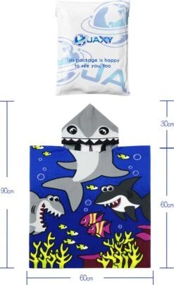 JAXY Badcape Baby - Badcape - Baby Badjas - Omslagdoek - Omslagdoek - Baby Handdoek Met Capuchon - Strandhanddoek - Badponcho - Poncho Handdoek - Microfiber - 60x90cm - Haai Donkerblauw 7 JAXY Badcape Baby - Badcape - Baby Badjas - Omslagdoek - Omslagdoek - Baby Handdoek Met Capuchon - Strandhanddoek - Badponcho - Poncho Handdoek - Microfiber - 60x90cm - Haai Donkerblauw -Winkel Voor Babyverzorgingsproducten 733x1200 3