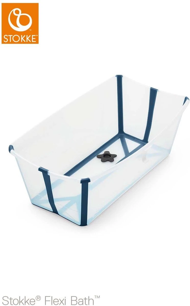 Stokke® Flexi Bath® Transparent Blue 3 Stokke® Flexi Bath® Transparent Blue